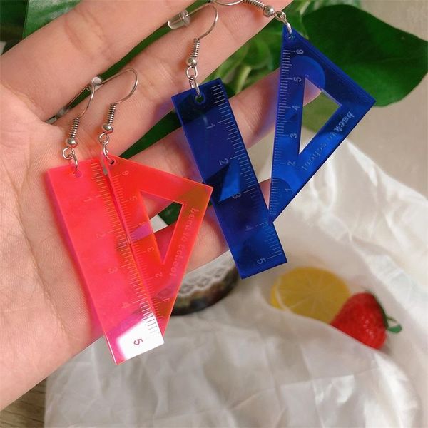 dangle & chandelier funny interesting acrylic geometric transparent letter triangle ruler earring pendants long earrings for women jewelry, Silver
dangle & chandelier funny interesting acrylic geometric transparent letter triangle ruler earring pendants long earrings for women jewelry, Silver