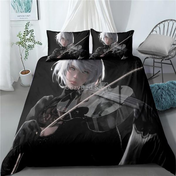 bedding sets 2b anime girl set game nier:automata 3d duvet cover comforter bed linen twin king single size fashion luxury
bedding sets 2b anime girl set game nier:automata 3d duvet cover comforter bed linen twin king single size fashion luxury