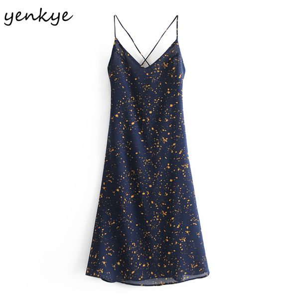 2021 new backless sling women sleeveless v neck a-line midi slim summer chiffon party robe femme nujm, Black;gray
2021 new backless sling women sleeveless v neck a-line midi slim summer chiffon party robe femme nujm, Black;gray