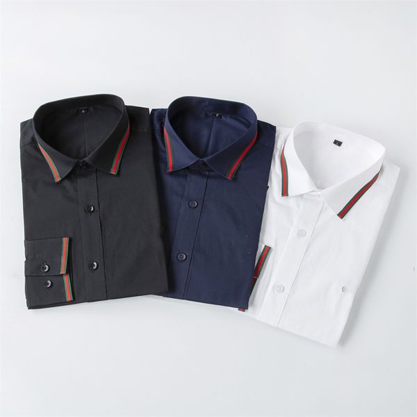 2022ss mens shirt luxury designer fashion trend wear long sleeve business casual brand spring slimming -3xl 1, White;black
2022ss mens shirt luxury designer fashion trend wear long sleeve business casual brand spring slimming -3xl 1, White;black