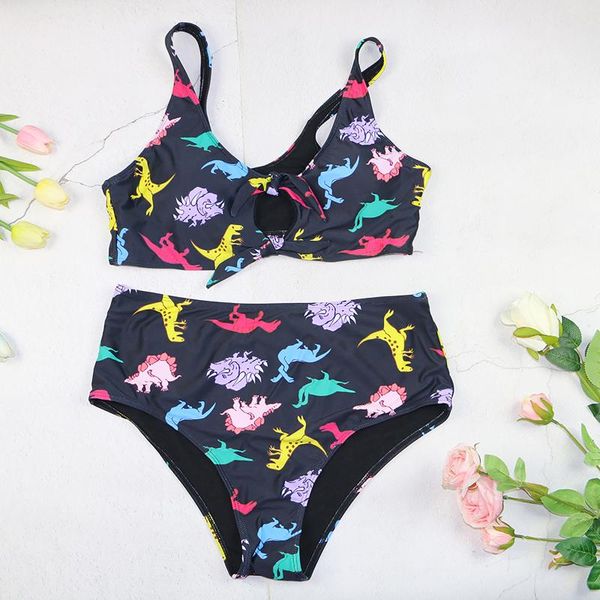 women's swimwear plus size female swimsuit high waist bikini 2021 women printing two-pieces bikinis set bathing swimming suit, White;black
women's swimwear plus size female swimsuit high waist bikini 2021 women printing two-pieces bikinis set bathing swimming suit, White;black