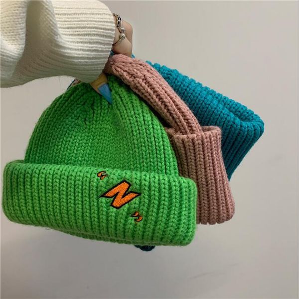 autumn new hip-hop curled embroidered hat beanie/skull caps dmzm044 fashion student all-match knitted windproof melon hats, Blue;gray
autumn new hip-hop curled embroidered hat beanie/skull caps dmzm044 fashion student all-match knitted windproof melon hats, Blue;gray