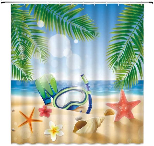 shower curtains cartoon beach scenery ocean starfish and conch diving goggles green leaf plant bathroom decor cloth curtain sets
shower curtains cartoon beach scenery ocean starfish and conch diving goggles green leaf plant bathroom decor cloth curtain sets