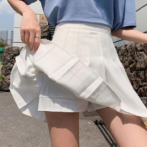 button zipper high waist mini womens skirt a line slim pleated sweet women korean solid white japan clothes, Black
button zipper high waist mini womens skirt a line slim pleated sweet women korean solid white japan clothes, Black