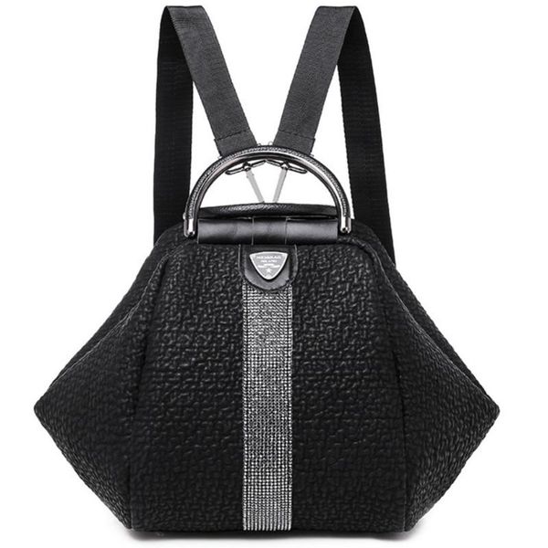 jewelry pouches, bags women's three-in-one backpack leather luxury student school bag diamond fashion shoulder travel, Pink;blue
jewelry pouches, bags women's three-in-one backpack leather luxury student school bag diamond fashion shoulder travel, Pink;blue