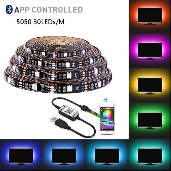 strips usb 5v bluetooth led strip light 30leds/m waterproof rgb tape flexible ribbon diode tv backlight indoor lighting
strips usb 5v bluetooth led strip light 30leds/m waterproof rgb tape flexible ribbon diode tv backlight indoor lighting