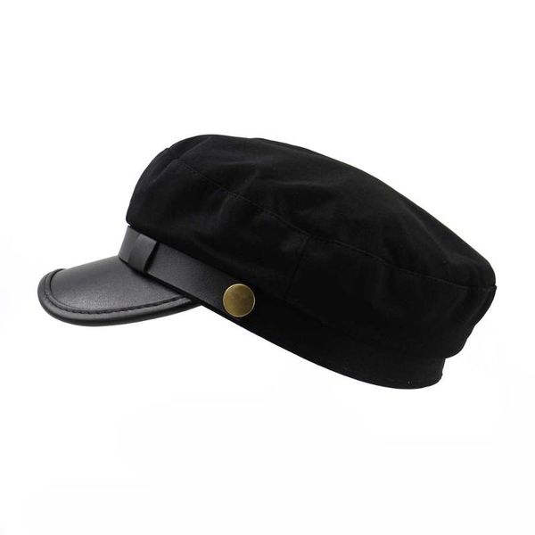 berets casual beret hat ladies spring summer military for women flat caps visor pu leather autumn travel sun, Blue;gray
berets casual beret hat ladies spring summer military for women flat caps visor pu leather autumn travel sun, Blue;gray