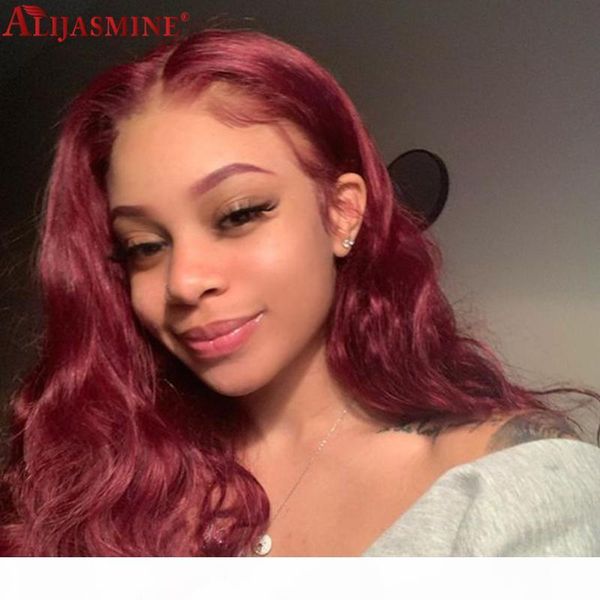 150 density 1b 99j lace front wig brazilian remy red colored human hair wigs for black women 13x4 lace front human hair wigs, Black;brown
150 density 1b 99j lace front wig brazilian remy red colored human hair wigs for black women 13x4 lace front human hair wigs, Black;brown