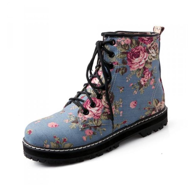 boots goxpacer autumn winter print floral women mixed colors ankle shoes casual fashion plus size round toe, Black
boots goxpacer autumn winter print floral women mixed colors ankle shoes casual fashion plus size round toe, Black
