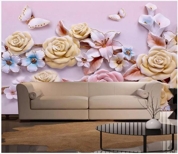 wallpapers wdbh custom po 3d wallpaper floral relief butterfly tv background painting home decor living room for walls 3 d
wallpapers wdbh custom po 3d wallpaper floral relief butterfly tv background painting home decor living room for walls 3 d