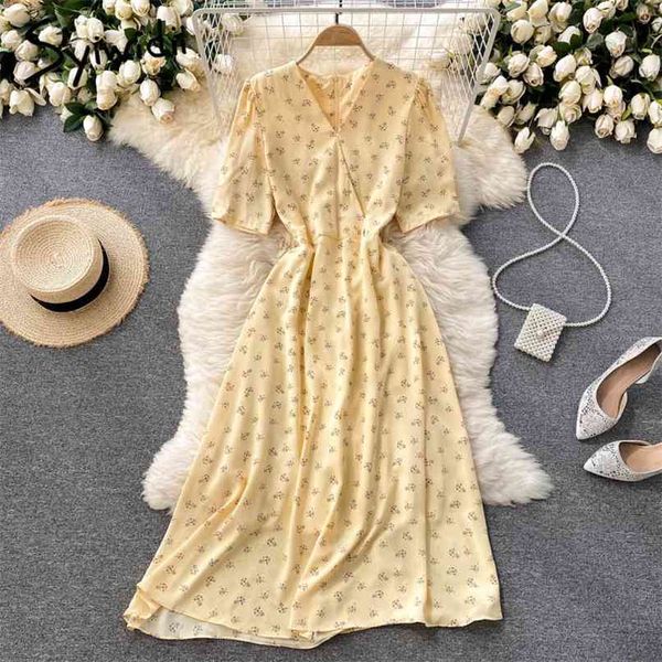 boho floral print dress for women summer puff sleeve v neck a-line midi dresses with belt purple yellow blue 210607, Black;gray
boho floral print dress for women summer puff sleeve v neck a-line midi dresses with belt purple yellow blue 210607, Black;gray