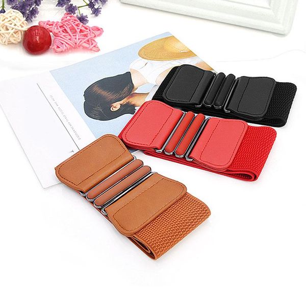 belts women wide wlastic waistband simple versatile corset belt solid color pin buckle waist fashion dress decorative, Black;brown
belts women wide wlastic waistband simple versatile corset belt solid color pin buckle waist fashion dress decorative, Black;brown