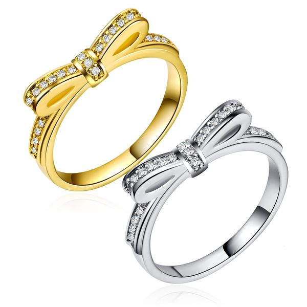 mens and womens ring fashion bow full diamond micro set zircon women's copper headwear, Golden;silver
mens and womens ring fashion bow full diamond micro set zircon women's copper headwear, Golden;silver