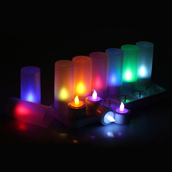candles 12pcs/set remote controll rechargeable tea light led frosted flameless tealight multi-color changing candle lamp party
candles 12pcs/set remote controll rechargeable tea light led frosted flameless tealight multi-color changing candle lamp party