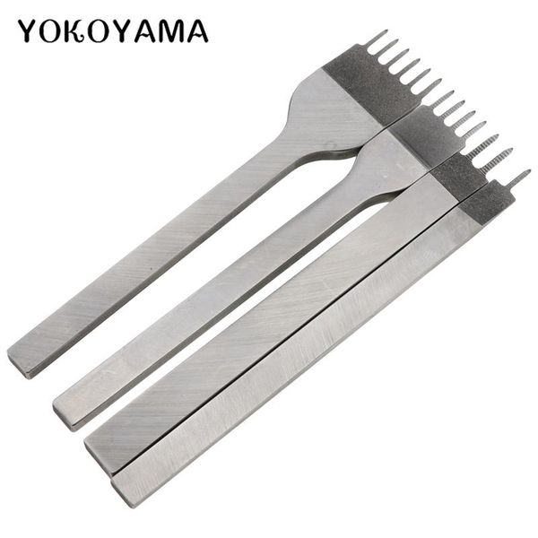 yokoyama 3mm4mm leather craft tool hole punches lacing stitching punch 1/2/3/4 prong leather chisel hole punch stitching tools, Black
yokoyama 3mm4mm leather craft tool hole punches lacing stitching punch 1/2/3/4 prong leather chisel hole punch stitching tools, Black