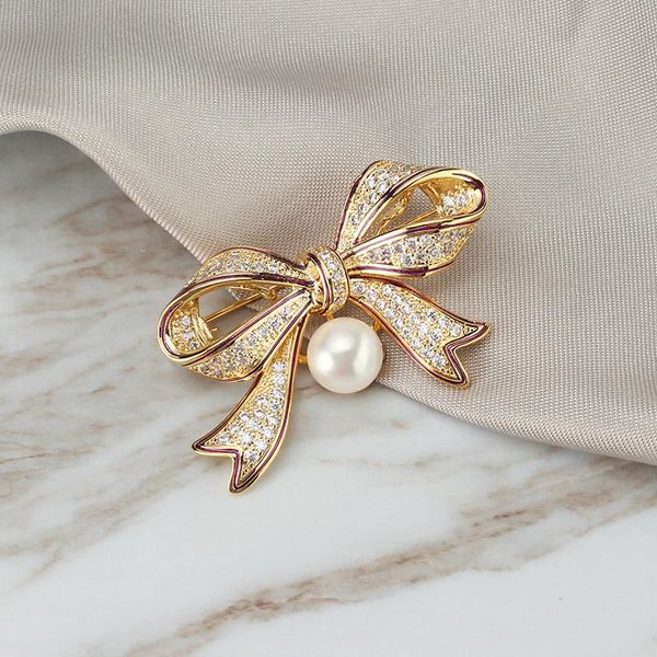 pins, brooches luxury crystal gold bowknot women natural pearl rhinestone flower brooch pins accessories jewelry for wedding party, Gray
pins, brooches luxury crystal gold bowknot women natural pearl rhinestone flower brooch pins accessories jewelry for wedding party, Gray
