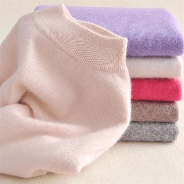 Women's Sweaters JCHB Women Cashmere Autumn Winter Vintage Half Turtleneck Plus Size Loose Wool Knitted Pullovers Female Knitwear11, White;black
Women's Sweaters JCHB Women Cashmere Autumn Winter Vintage Half Turtleneck Plus Size Loose Wool Knitted Pullovers Female Knitwear11, White;black