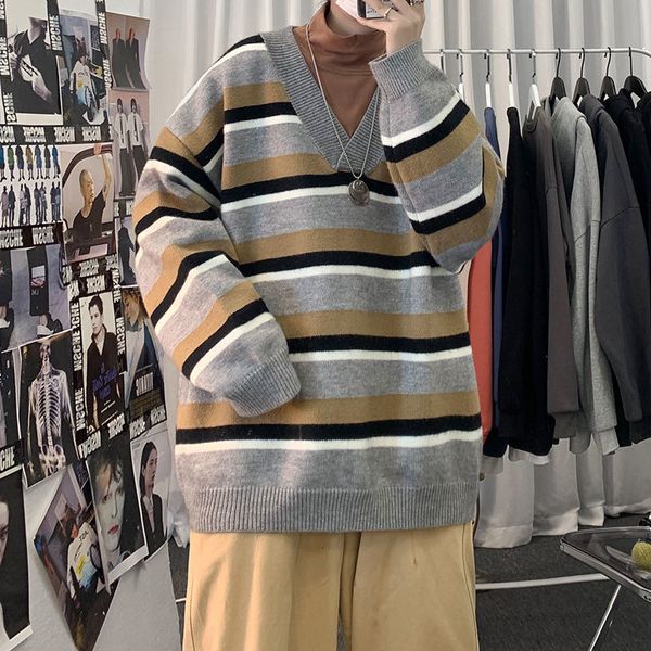 new stripe neploha winter thick man v-neck knitted ribbed pullovers sweater long sleeve casual warm soft clo inpb, White;black
new stripe neploha winter thick man v-neck knitted ribbed pullovers sweater long sleeve casual warm soft clo inpb, White;black