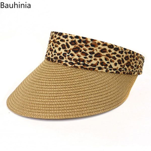 wide brim hats 2021 women's empty straw handmade visor caps outdoor summer sports fishing beach sun hat, Blue;gray
wide brim hats 2021 women's empty straw handmade visor caps outdoor summer sports fishing beach sun hat, Blue;gray