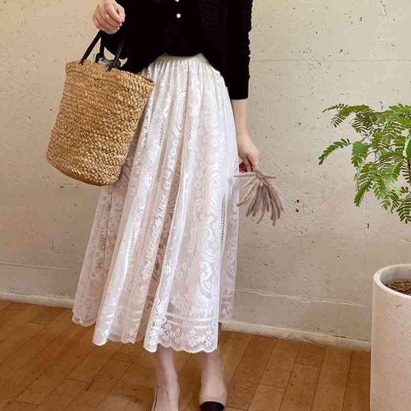women's pants & capris autumn winter half-length skirt female lace hollow elegant vintage midi large a-line high waist long s wome, Black;white
women's pants & capris autumn winter half-length skirt female lace hollow elegant vintage midi large a-line high waist long s wome, Black;white