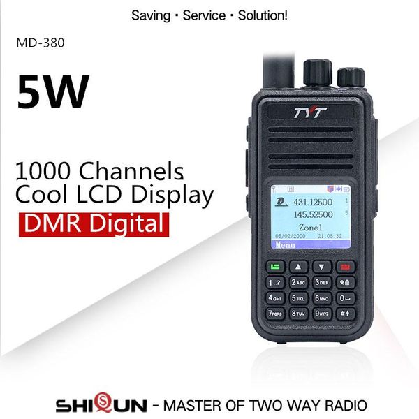 walkie talkie md-380 dmr radio compatible with motorola tier1/2 dual band uhf vhf 5w tyt digital md380 baofeng dm-8hx
walkie talkie md-380 dmr radio compatible with motorola tier1/2 dual band uhf vhf 5w tyt digital md380 baofeng dm-8hx