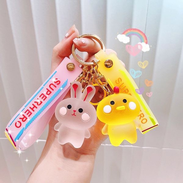 key rings cartoon blush animal seri keychain buckle, tidal current rin rabbit key chain, lovers accsori gifts, Slivery;golden
key rings cartoon blush animal seri keychain buckle, tidal current rin rabbit key chain, lovers accsori gifts, Slivery;golden
