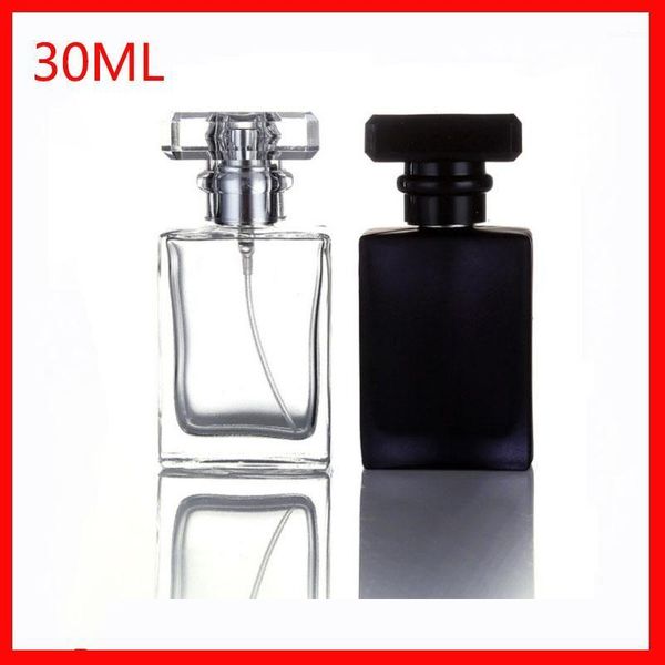 storage bottles & jars 30ml transparent/black perfume bottle flat square spray glass empty refillable parfum cosmetic vial 100pieces/lot
storage bottles & jars 30ml transparent/black perfume bottle flat square spray glass empty refillable parfum cosmetic vial 100pieces/lot