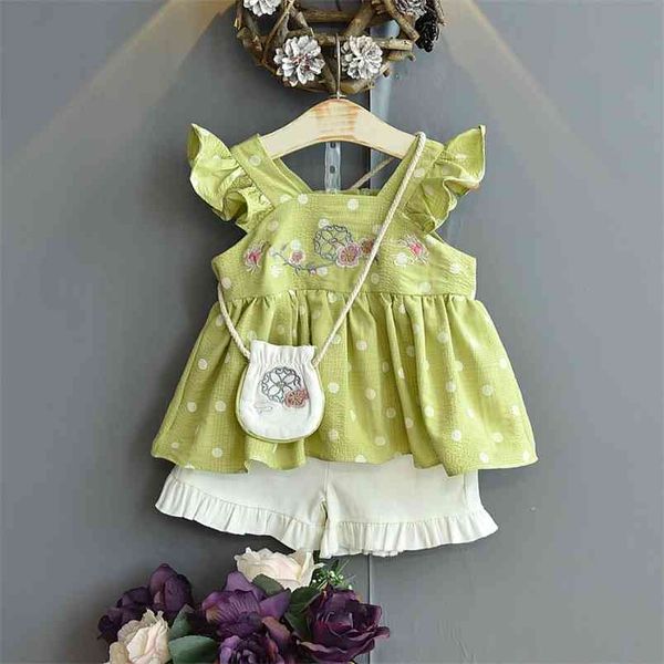 summer clothing sets toddler girls clothes embroidered flying sleeve shorts suit outfits children 210528, White
summer clothing sets toddler girls clothes embroidered flying sleeve shorts suit outfits children 210528, White