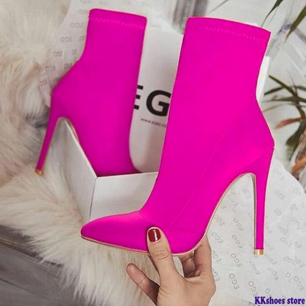 boots 2021 plus size 42 women fetish silk sock 11.5cm high heels stretch stiletto red neon green ankle peach shoes, Black
boots 2021 plus size 42 women fetish silk sock 11.5cm high heels stretch stiletto red neon green ankle peach shoes, Black