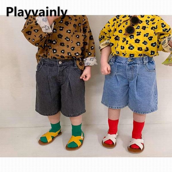 jeans 2021 boys girls elastic waist loose leisure denim pants cropped children clothes 2-8y e1002, Blue
jeans 2021 boys girls elastic waist loose leisure denim pants cropped children clothes 2-8y e1002, Blue