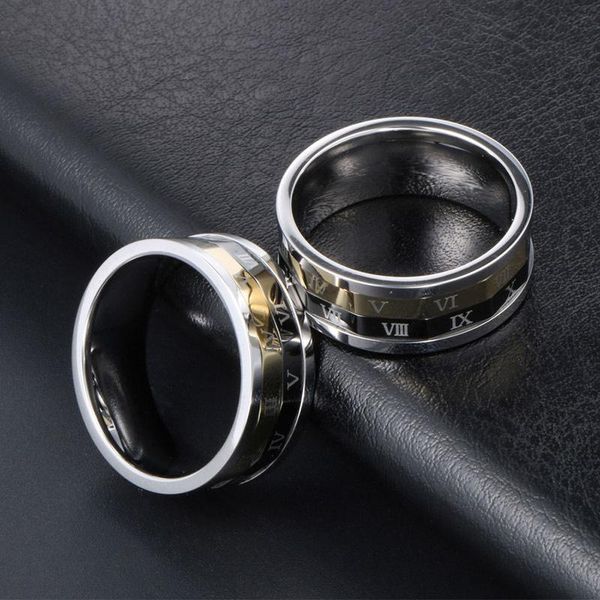 wedding rings 1pcs arrivals three-color calendar week roman digital steel titanium creative rotate time for women men jewelry, Slivery;golden
wedding rings 1pcs arrivals three-color calendar week roman digital steel titanium creative rotate time for women men jewelry, Slivery;golden