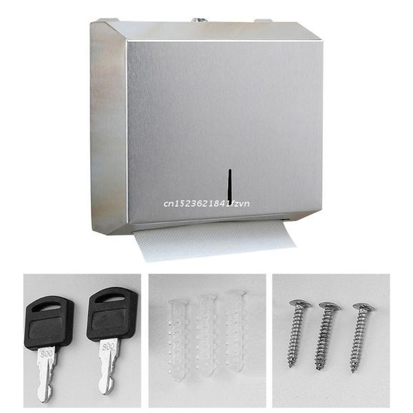 tissue boxes & napkins wall-mounted paper towel dispenser stainless steel kitchen box with lock dropship
tissue boxes & napkins wall-mounted paper towel dispenser stainless steel kitchen box with lock dropship
