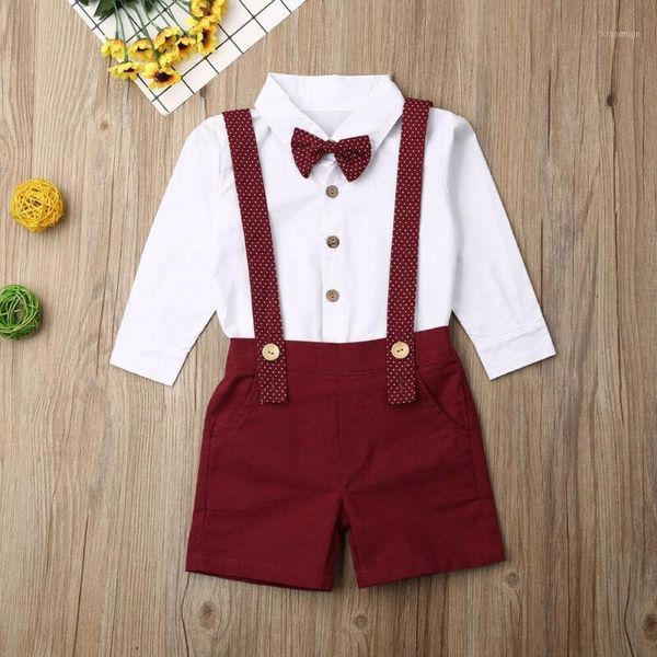 clothing sets 1-6y birthday party gifts toddler baby boy cool dots print bowknot shirts t-shirt +bib pants overalls outfits, White
clothing sets 1-6y birthday party gifts toddler baby boy cool dots print bowknot shirts t-shirt +bib pants overalls outfits, White