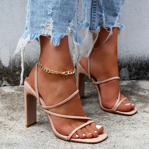sandals women comfortable square heeled summer office lady shoes fashion narrow band heels gladiator, Black
sandals women comfortable square heeled summer office lady shoes fashion narrow band heels gladiator, Black