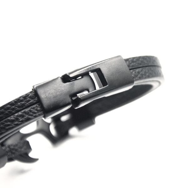 junwei new fashion men's leather bracelet gun black anchor leather men bracelet jewelry ju jlllvd
junwei new fashion men's leather bracelet gun black anchor leather men bracelet jewelry ju jlllvd