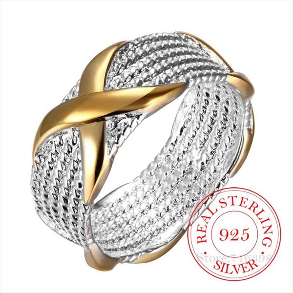 cluster rings 100% 925 sterling silver jewelry vintage ethnic color x for women men size 6 7 8 9 fashion anel de prata bijoux, Golden;silver
cluster rings 100% 925 sterling silver jewelry vintage ethnic color x for women men size 6 7 8 9 fashion anel de prata bijoux, Golden;silver
