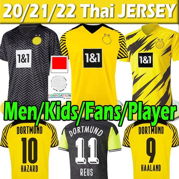 21/22 dortmund soccer jerseys haaland reus hazard hummels brandt 2022 fans player version sancho kits football shirts training uniforms thai, Black;yellow
21/22 dortmund soccer jerseys haaland reus hazard hummels brandt 2022 fans player version sancho kits football shirts training uniforms thai, Black;yellow