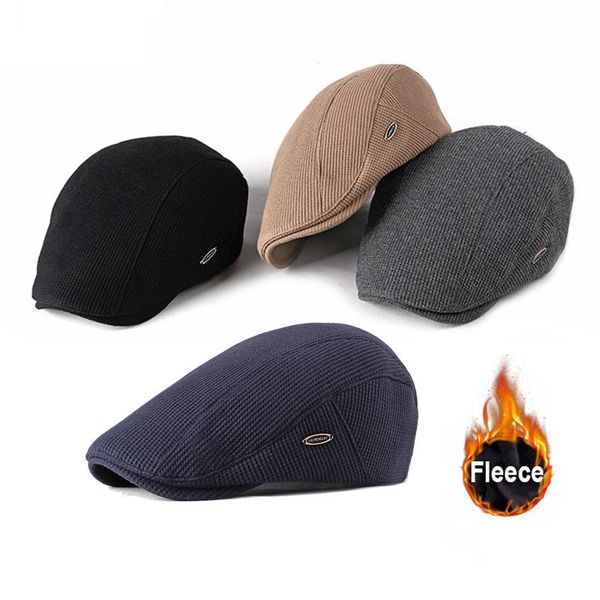 berets winter cotton men's cap retro sboy caps adjustable plus velvet peaked hat male warm breathable octagonal hats unisex, Blue;gray
berets winter cotton men's cap retro sboy caps adjustable plus velvet peaked hat male warm breathable octagonal hats unisex, Blue;gray