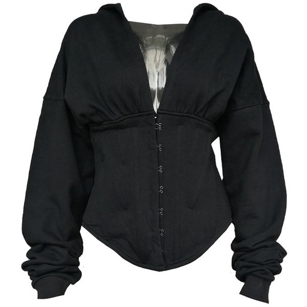 women hoodies sweatshirt autumn winter casual hoodie sweat pullover tracksuit streetwear high street 201126, Black
women hoodies sweatshirt autumn winter casual hoodie sweat pullover tracksuit streetwear high street 201126, Black