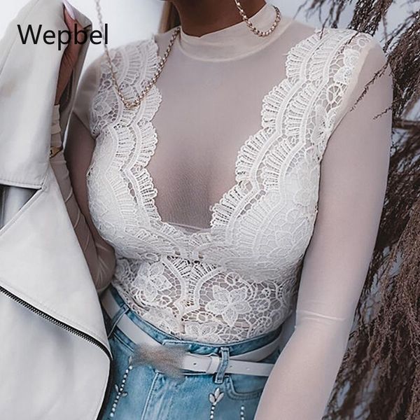 women's blouses & shirts wepbel white mesh women long sleeve turtleneck lace tight perspective sheath tshirts clubwear blouse
women's blouses & shirts wepbel white mesh women long sleeve turtleneck lace tight perspective sheath tshirts clubwear blouse