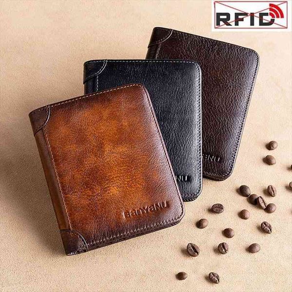 male wallet vintage genuine leather wallets men business credit card holders rfid blocking anti theft purse money clip man, Red;black
male wallet vintage genuine leather wallets men business credit card holders rfid blocking anti theft purse money clip man, Red;black