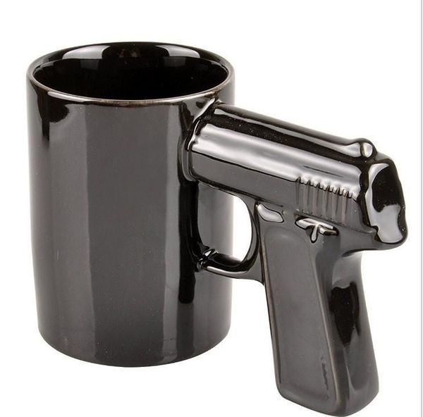 mugs creative ceramic pistol grip coffee cups funny gun mug milk tea cup handle glassware drinkware revolver black pure
mugs creative ceramic pistol grip coffee cups funny gun mug milk tea cup handle glassware drinkware revolver black pure