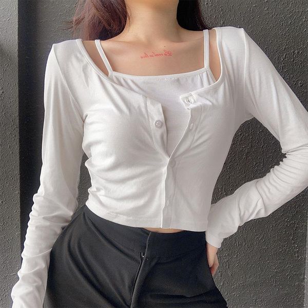 women's t-shirt 2pc/set long sleeve crop vest women zelly brandy mel sweater womens mandy set, White
women's t-shirt 2pc/set long sleeve crop vest women zelly brandy mel sweater womens mandy set, White