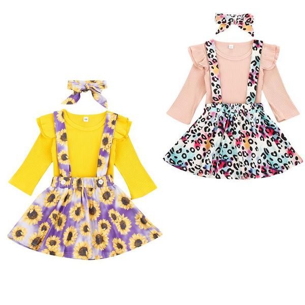 clothing sets girls kids clothes set suit fashion solid color long sleeve t-shirt leopard suspender skirt headband baby, White
clothing sets girls kids clothes set suit fashion solid color long sleeve t-shirt leopard suspender skirt headband baby, White