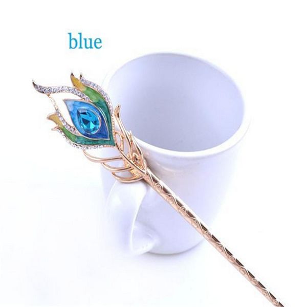hair clips & barrettes crystal hairpin enamel peacock feather sticks for women jewelry metal fork wedding accessories, Golden;silver
hair clips & barrettes crystal hairpin enamel peacock feather sticks for women jewelry metal fork wedding accessories, Golden;silver