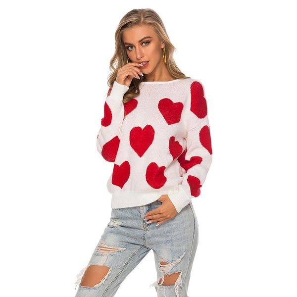 women's sweaters jumpers knitted fashion women open back love sweater winter pullovers 2021 pullover, White;black
women's sweaters jumpers knitted fashion women open back love sweater winter pullovers 2021 pullover, White;black
