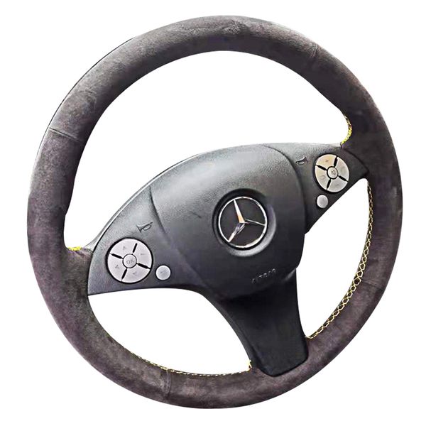 glk suede steering wheel cover for mercedes benz 2012-2015
glk suede steering wheel cover for mercedes benz 2012-2015