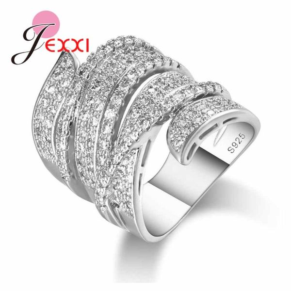 cluster rings brand full clear micro white cubic zirconia 925 sterling silver wedding party for women engagement proposal ring, Golden;silver
cluster rings brand full clear micro white cubic zirconia 925 sterling silver wedding party for women engagement proposal ring, Golden;silver