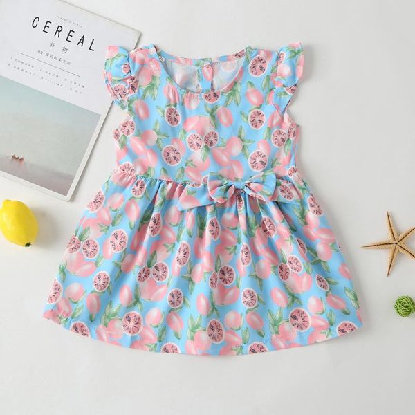 girl's dresses comfortable 1-5t kid printing princess o-neck dress girl summer flying sleeve cotton leisure chic fashionable, Red;yellow
girl's dresses comfortable 1-5t kid printing princess o-neck dress girl summer flying sleeve cotton leisure chic fashionable, Red;yellow