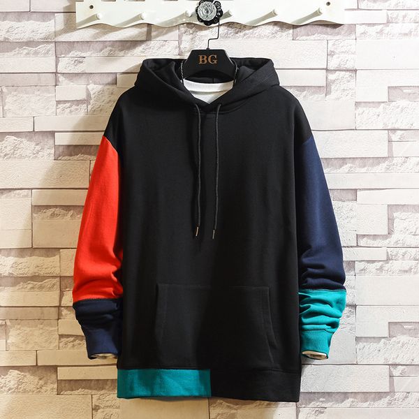 2021 new japan style o-neck spring autumn hoodie sweatshirt men's thick fleece hip hop streetwear clothes e9iv, Black
2021 new japan style o-neck spring autumn hoodie sweatshirt men's thick fleece hip hop streetwear clothes e9iv, Black